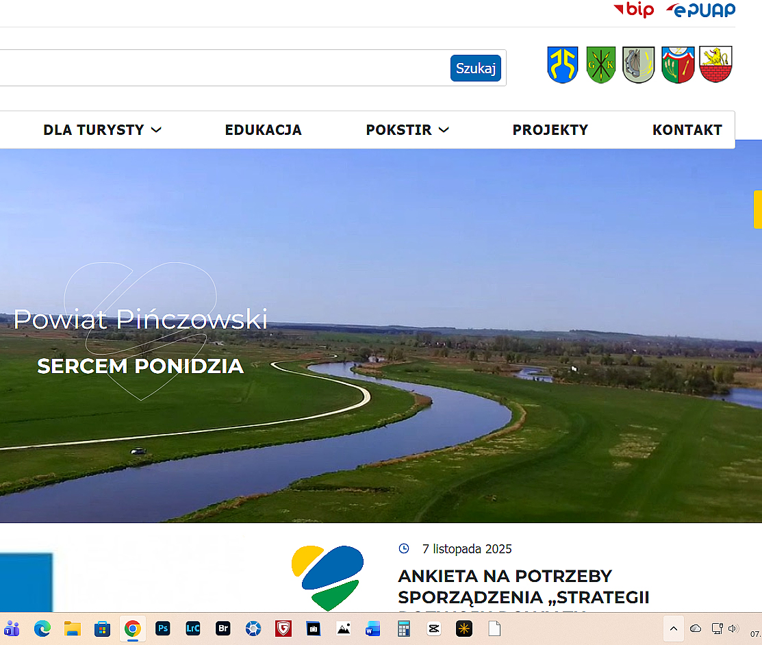 ANKIETA NA POTRZEBY SPORZĄDZENIA „STRATEGII ROZWOJU POWIATU PIŃCZOWSKIEGO 2026-2034+”