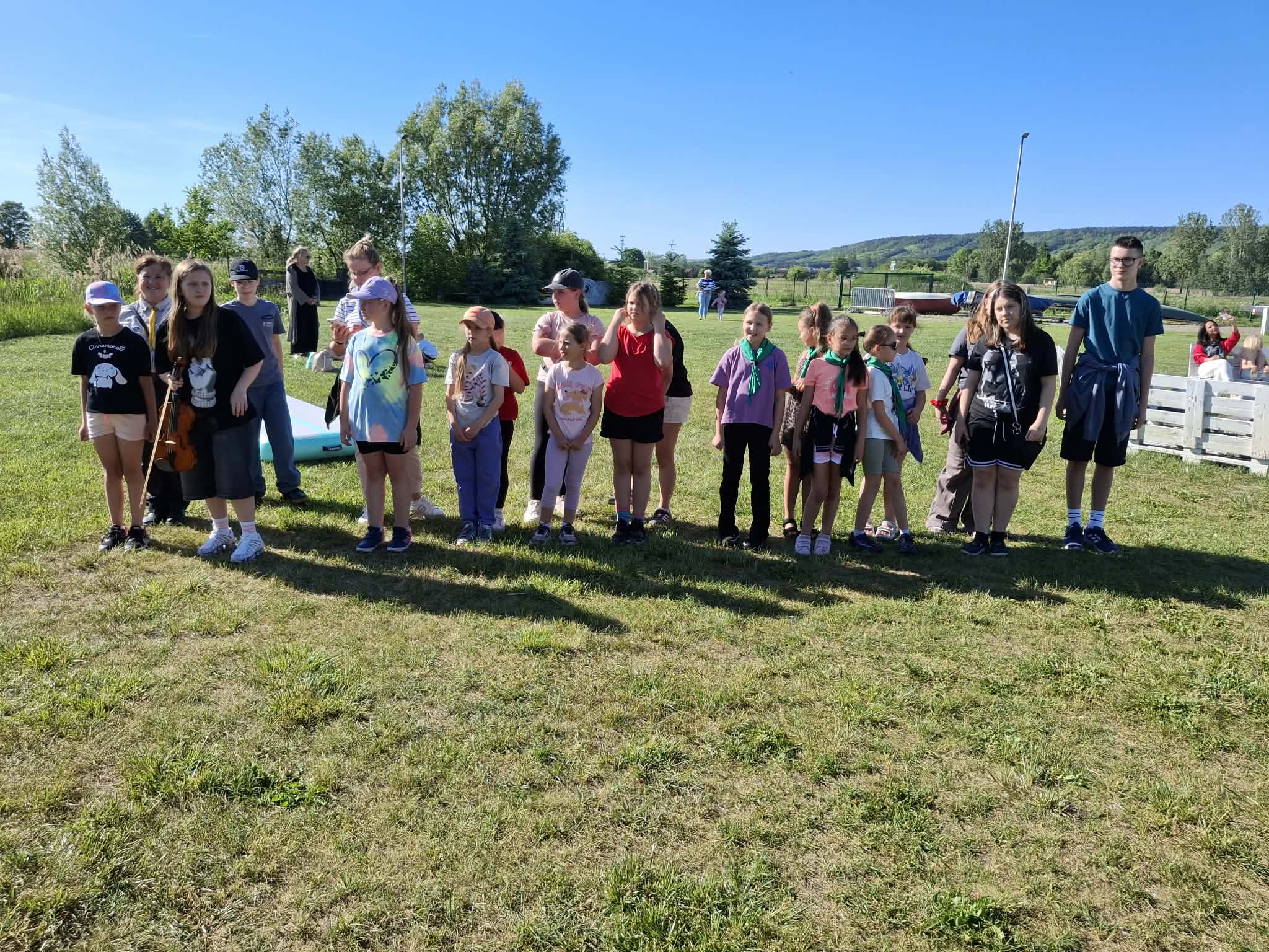 Harcerski Dzień Rodziny nad Pińczowskim Zalewem.