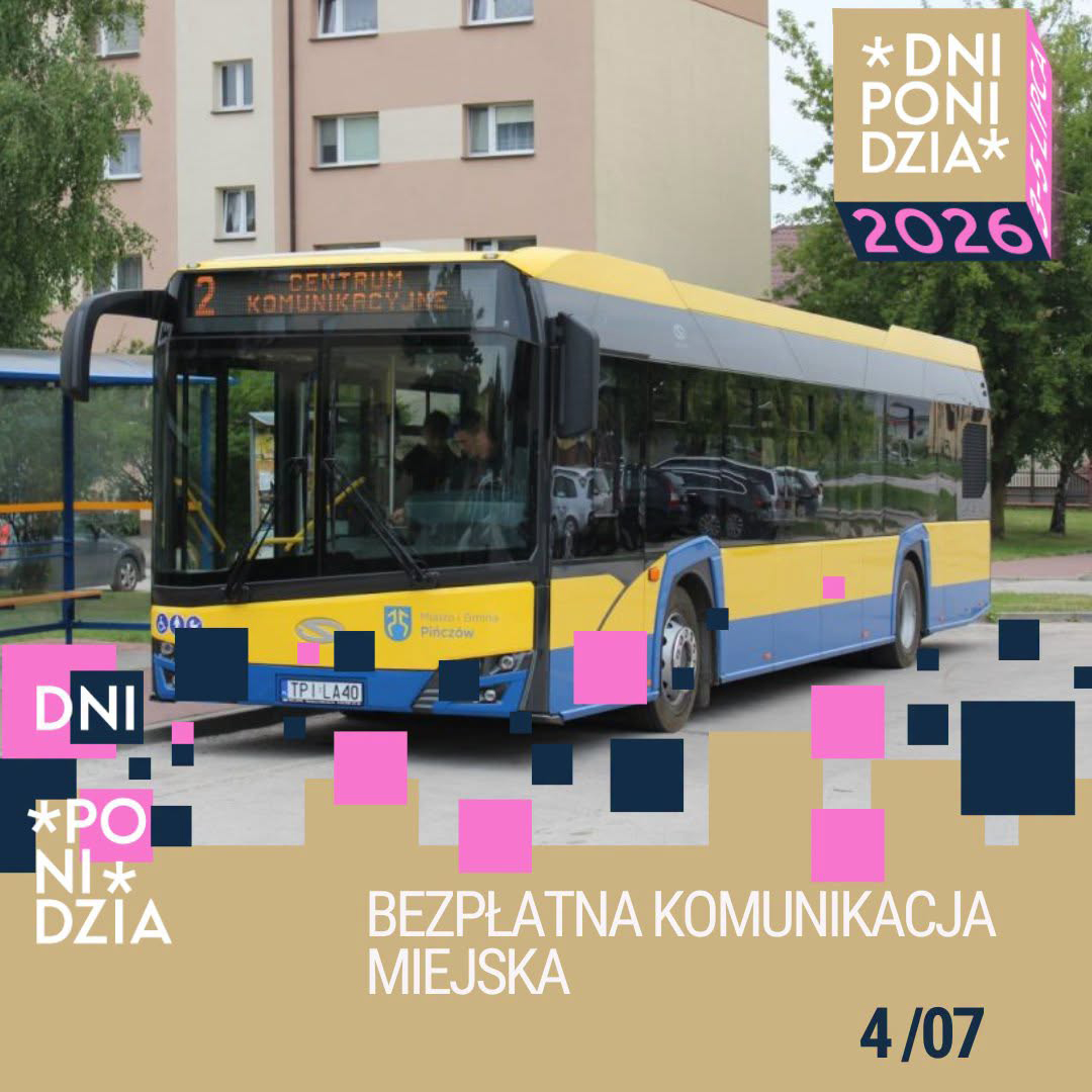 DNIO-PONIDZIOWY AUTOBUS! Zachęcamy do korzystania z komunikacji miejskiej, który zapewnia dla Was Urząd Miejski